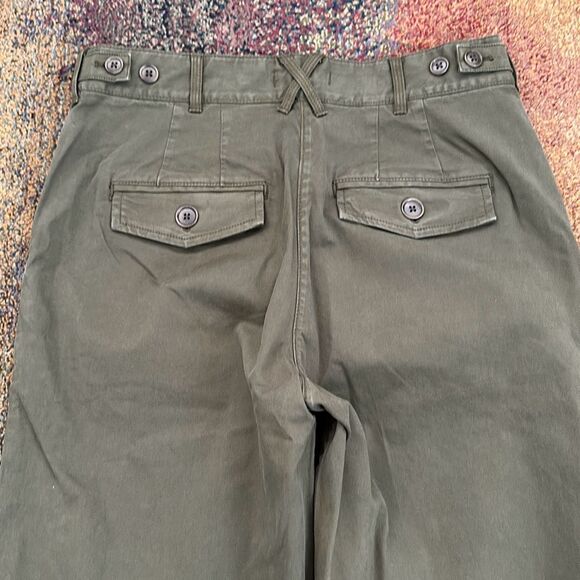 Alex Mill Boyish Chino Pant Military Olive Size 6 - Picture 12 of 12